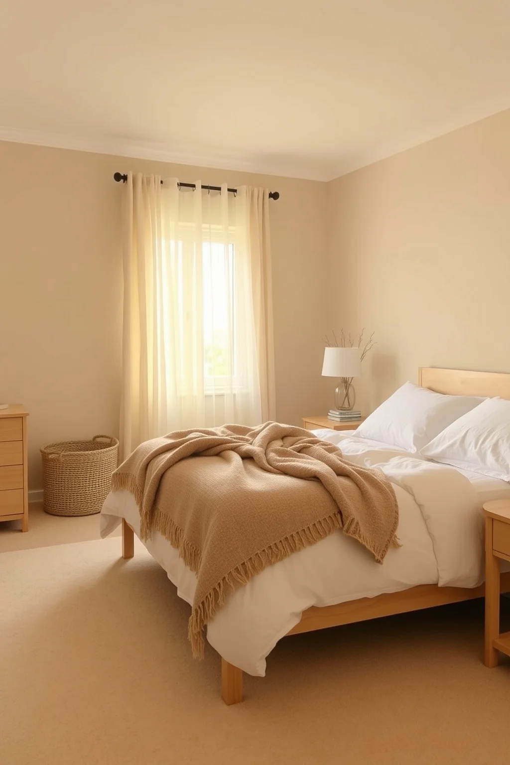 1. Soft Beige Walls
