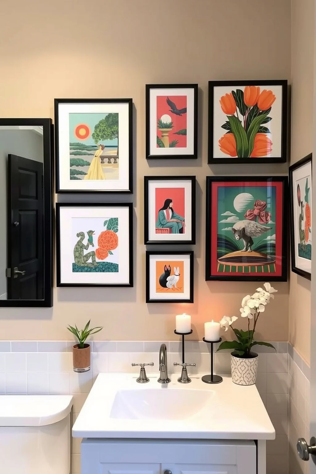 11. Personal Touches with Art