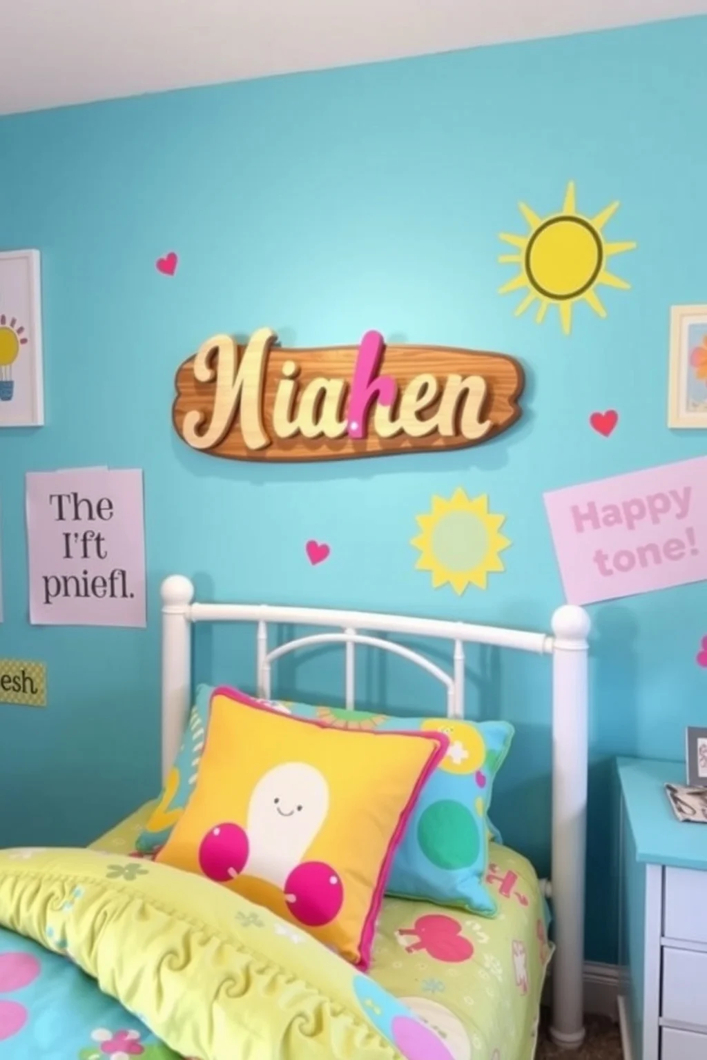 11. Personalized Name Decor