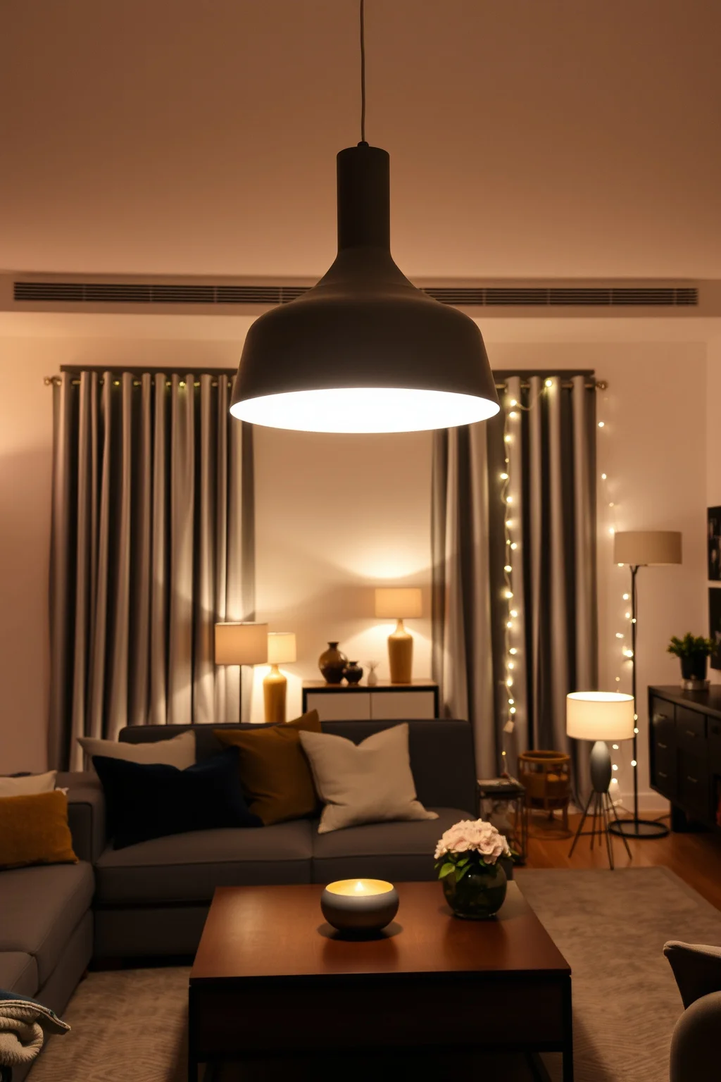 12. Gray Lighting Fixtures