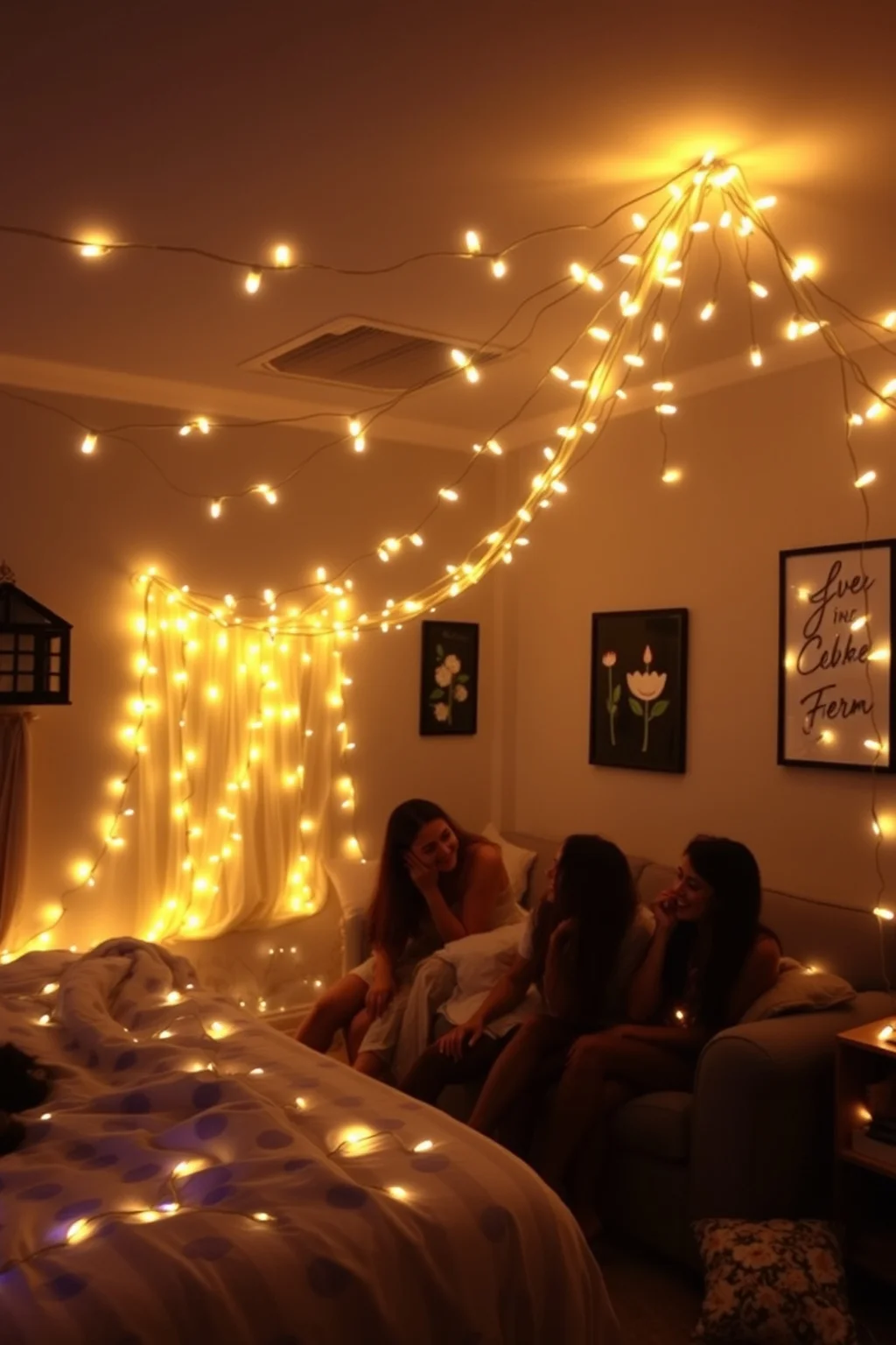 12. Playful Fairy Lights