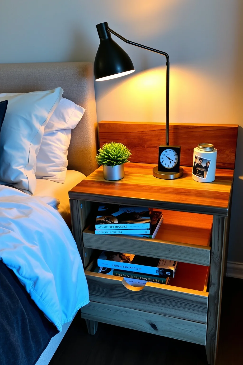 14. A Stylish Nightstand