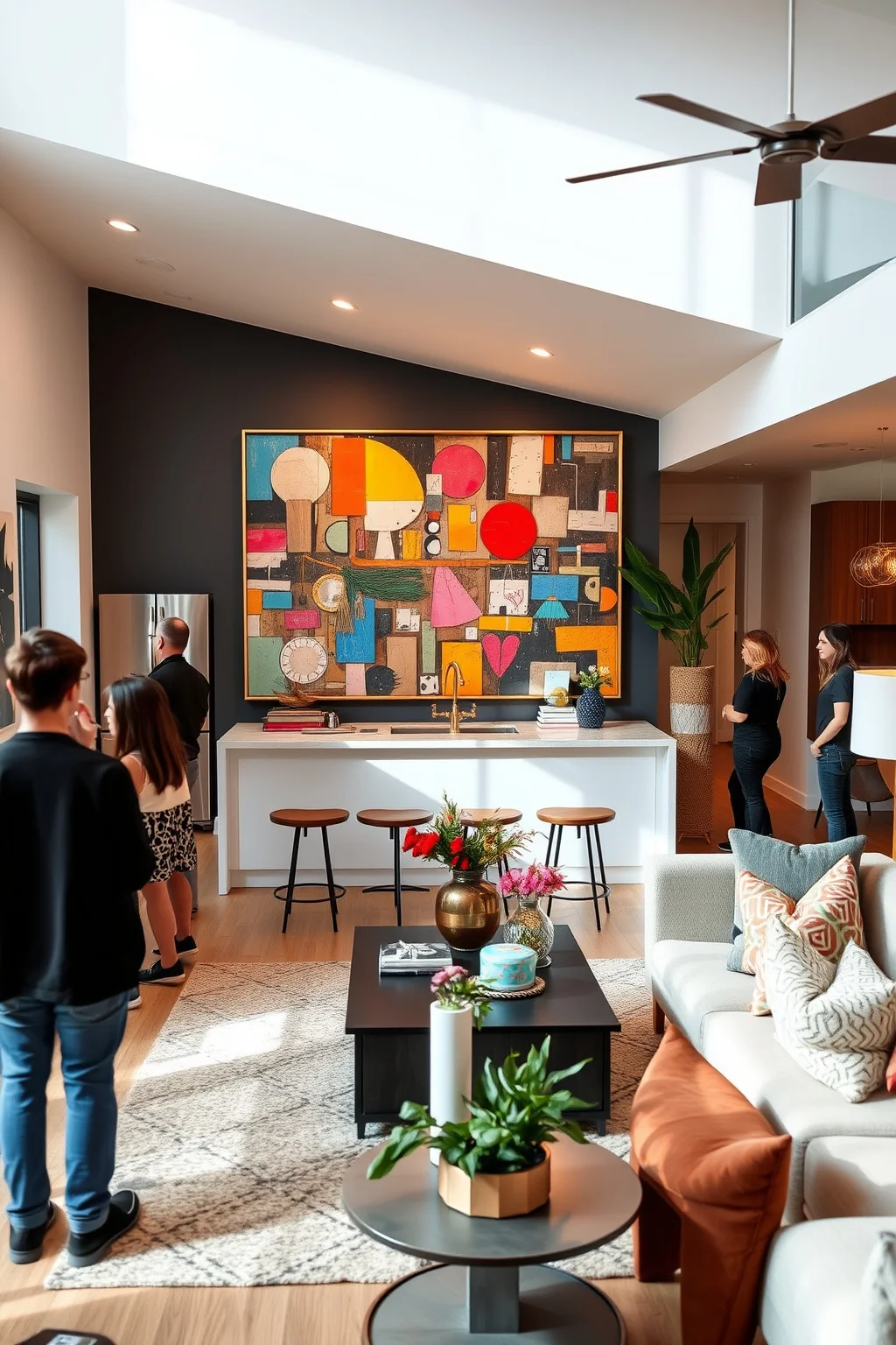 14. Create a Focal Point with Artwork