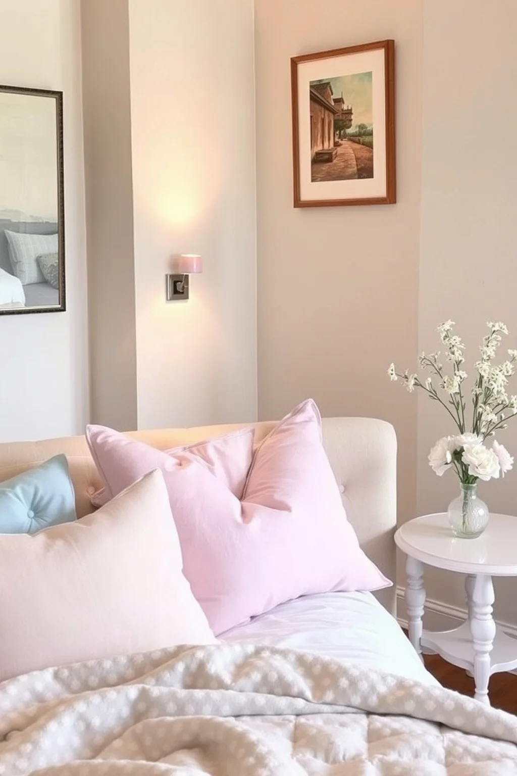14. Soft Color Accents
