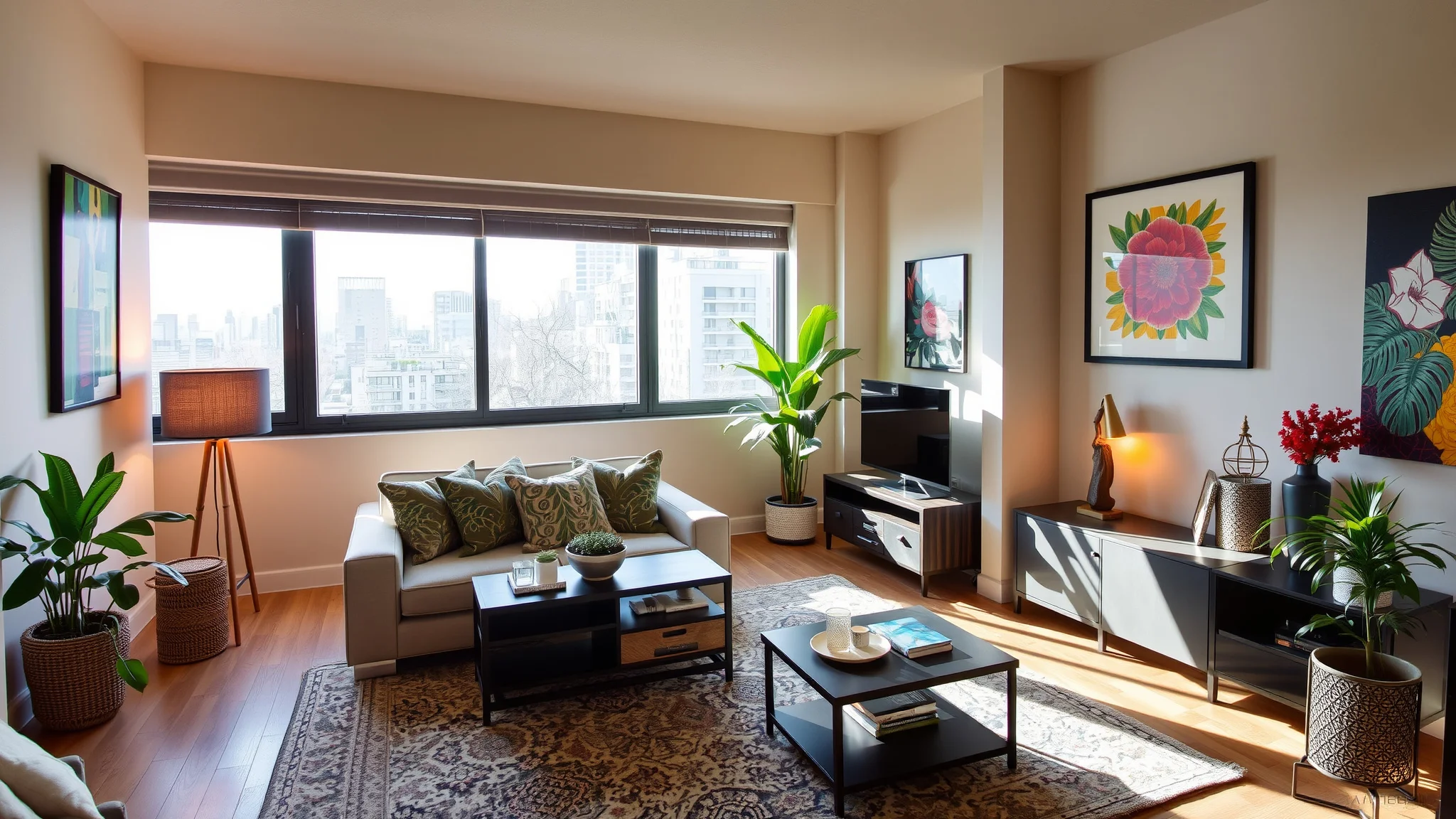 15 Apartment Living Room Designs That Maximize Space