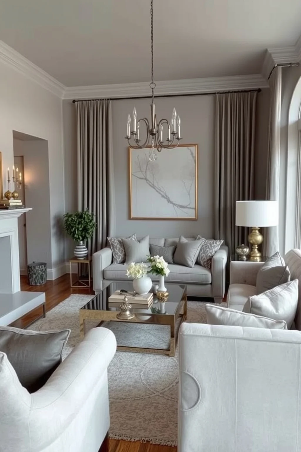 15. Gray Themed Decor