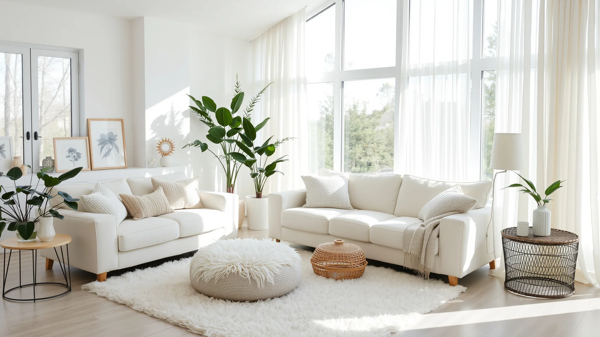 15 White Living Room Ideas That Feel Bright Airy