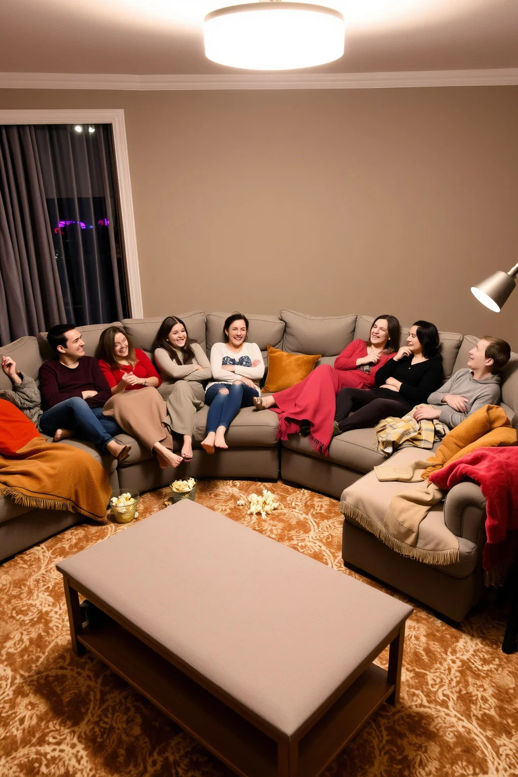 2. Gray Sectional Sofa