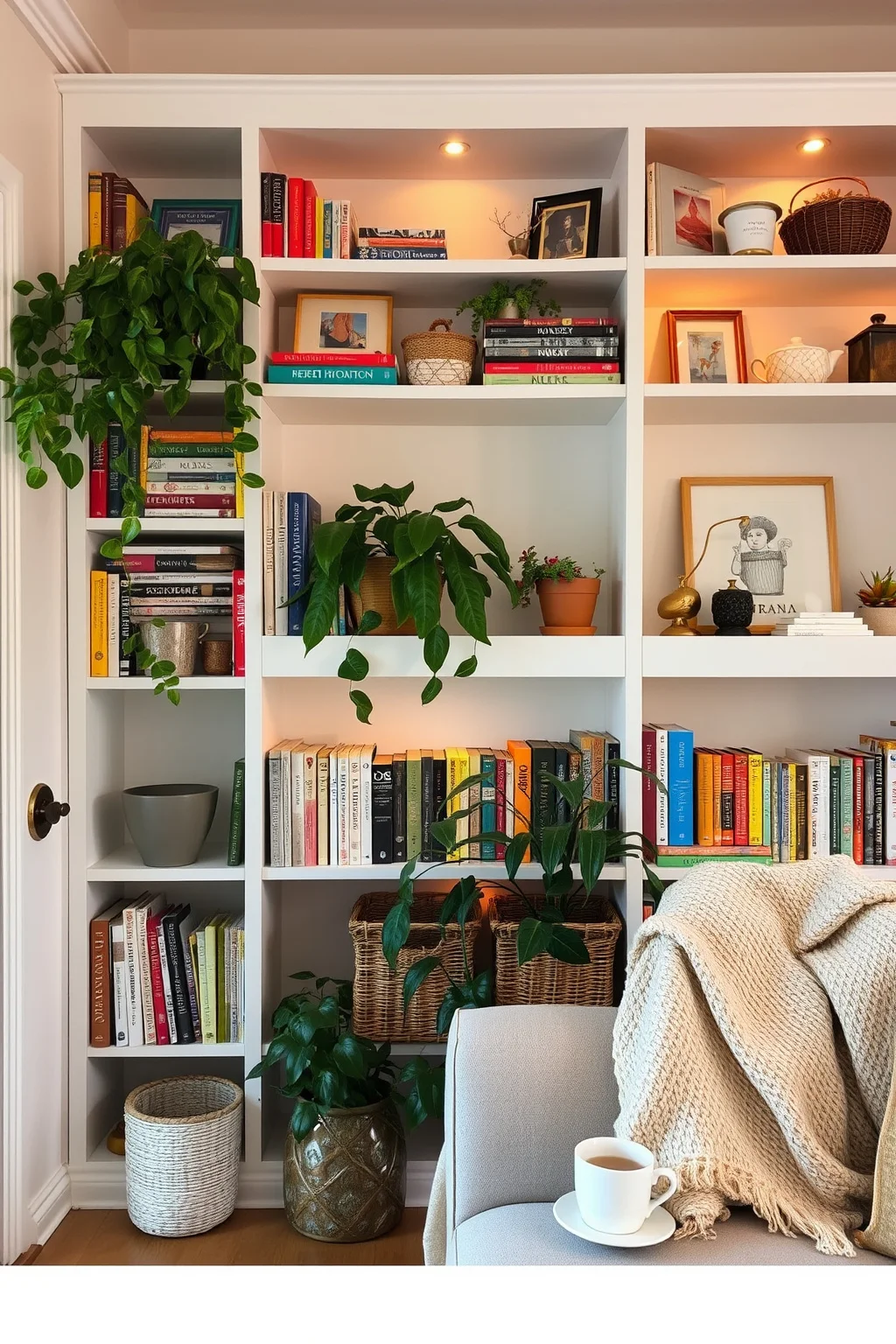 2. Open Shelving
