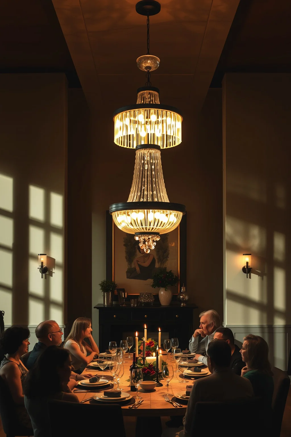 2. Statement Lighting Fixture