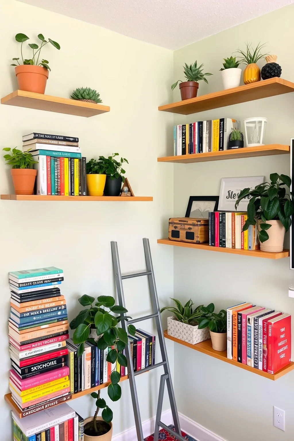 3. Go Vertical with Shelving