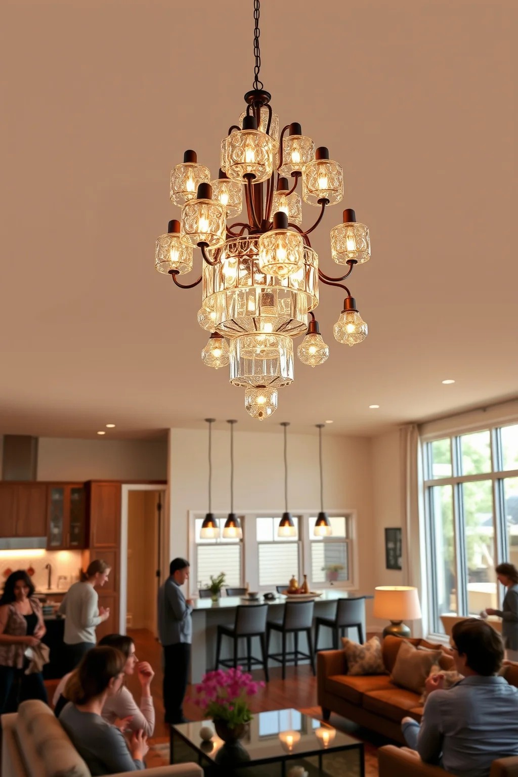 7. Add a Statement Light Fixture