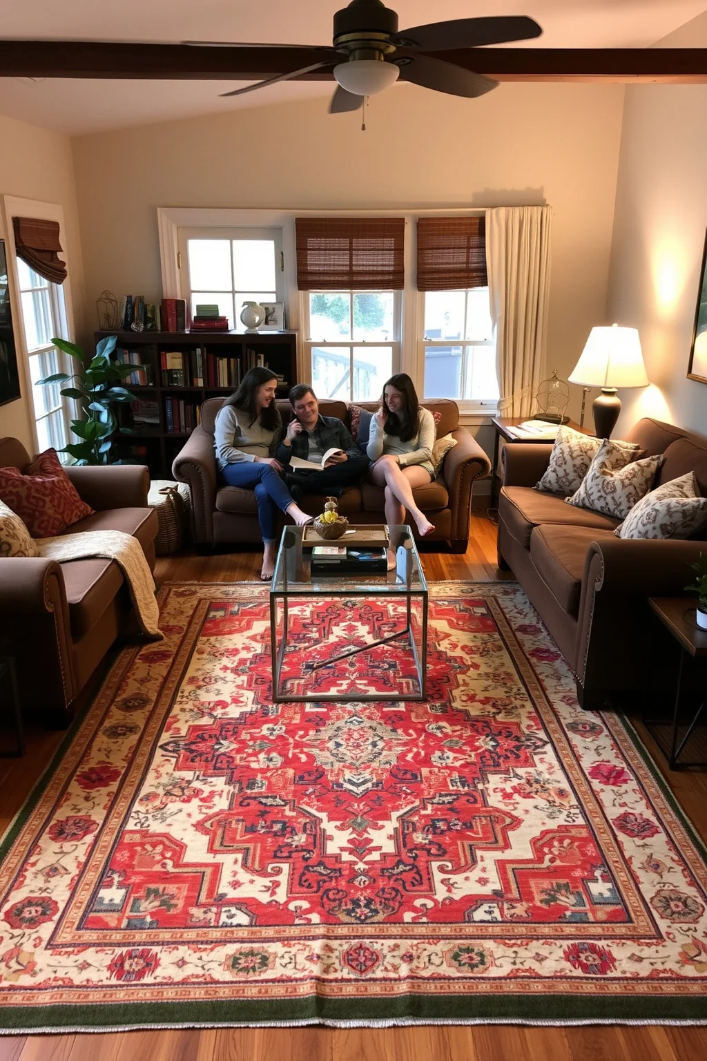 7. Area Rugs to Define Spaces