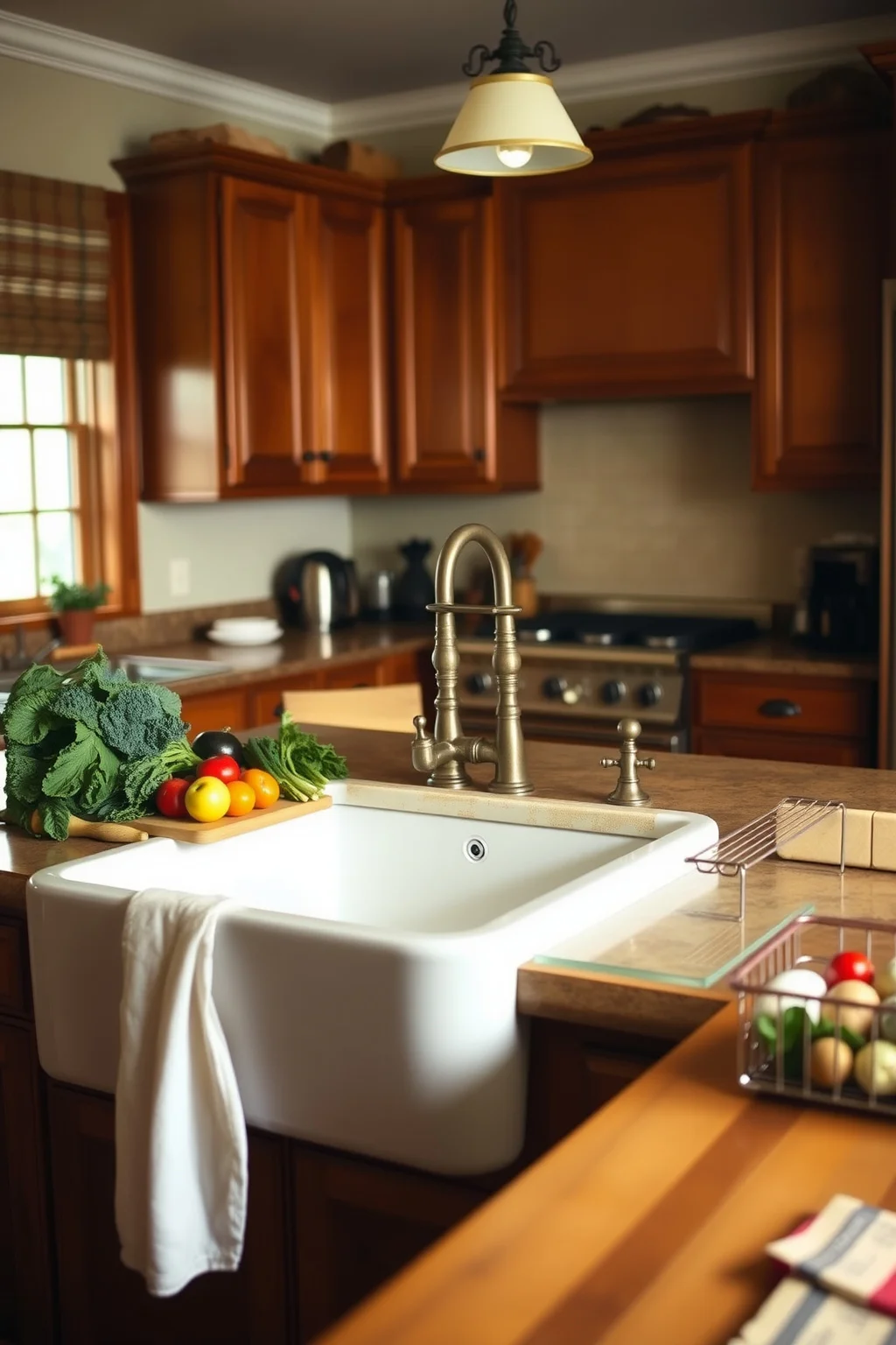 7. Farmhouse Sink