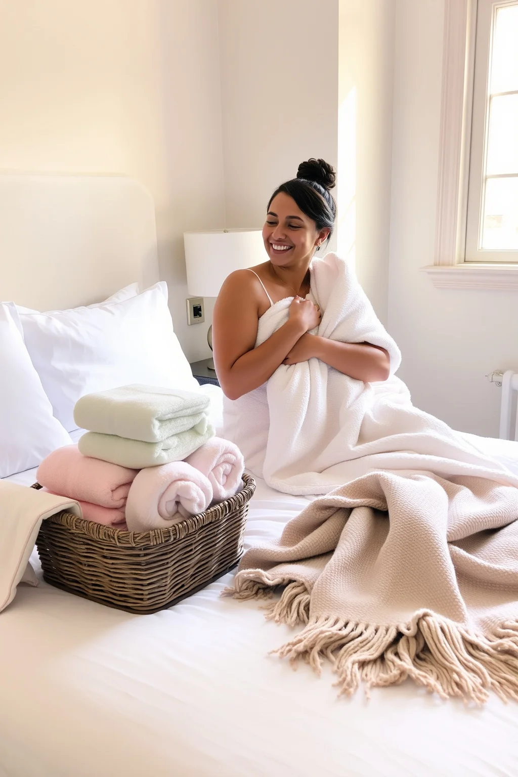 8. Luxury Towels and Linens