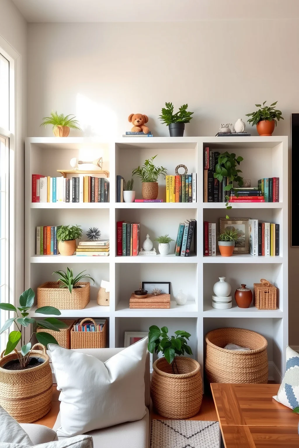 8. Open Shelving