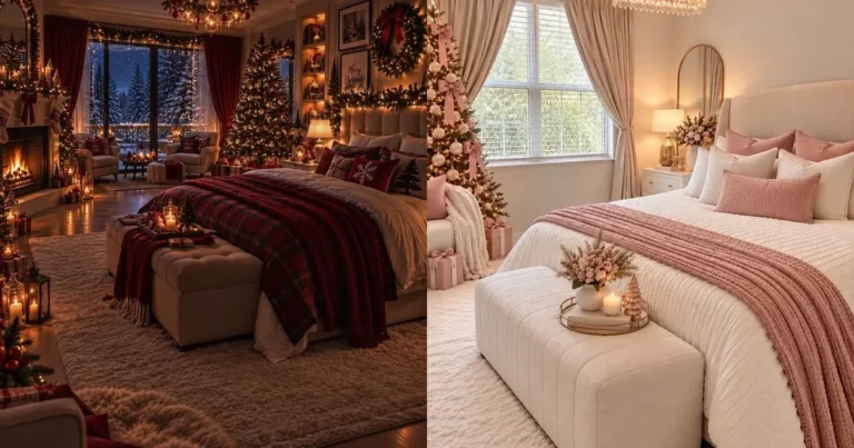 16 Cozy Christmas Bedroom Decor Ideas for Sweet Dreams