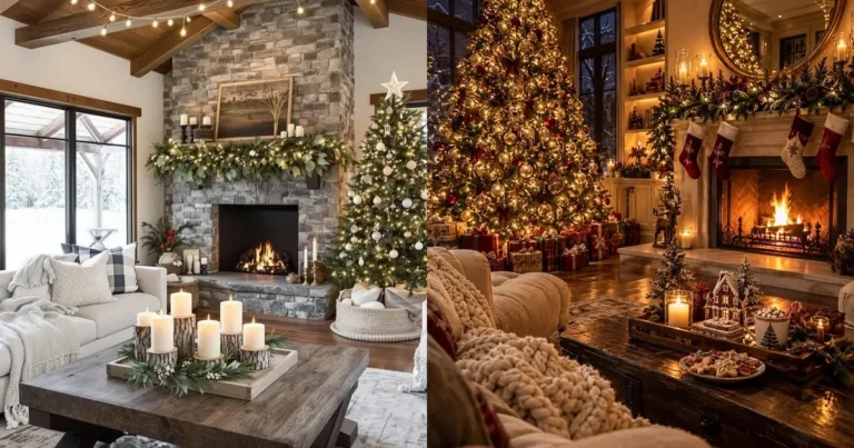 19 Christmas Living Room Decor Ideas Full of Cozy Charm