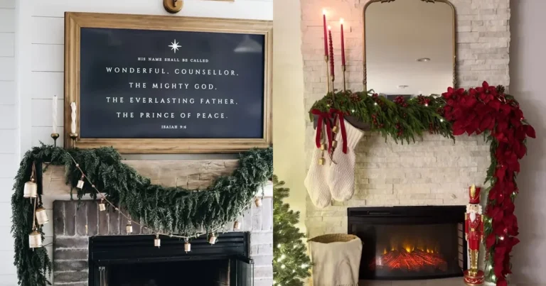 15 Christmas Mantel Decor Ideas That Steal the Show