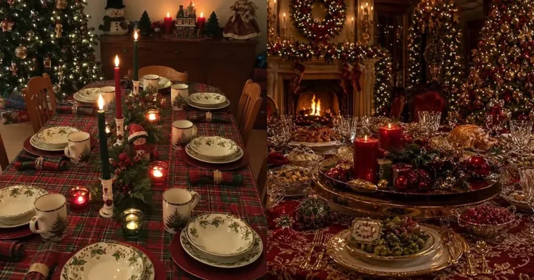 16 Beautiful Christmas Table Decor Ideas for the Feast
