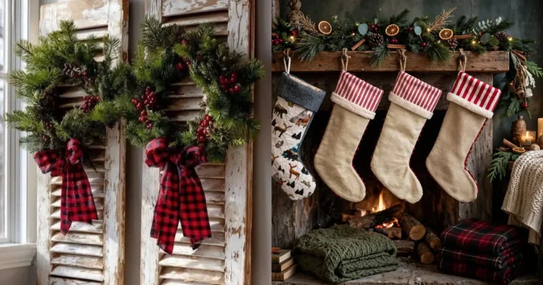 19 Farmhouse Christmas Decor Ideas Full of Rustic Charm